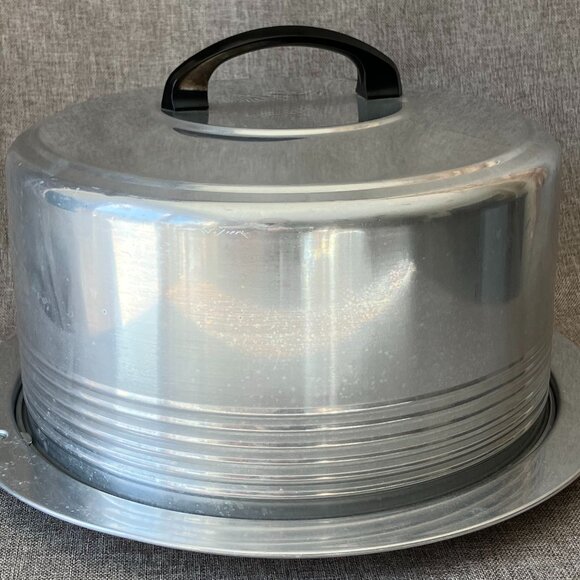 Regal Wear Other - Vintage Regal Ware Aluminum Cake Carrier 1950s Locking Lid w/ Handle Mid Century